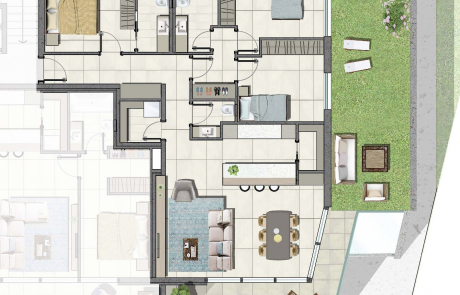 Residenza Ronco Comano Vendita appartamento 04 Primo piano