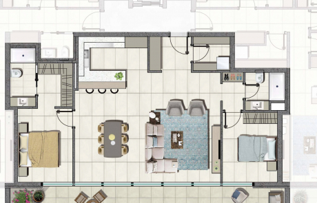 Residenza Ronco Comano Vendita appartamento 06 Secondo piano