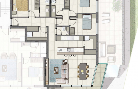 Residenza Ronco Comano Vendita appartamento 07 Secondo piano